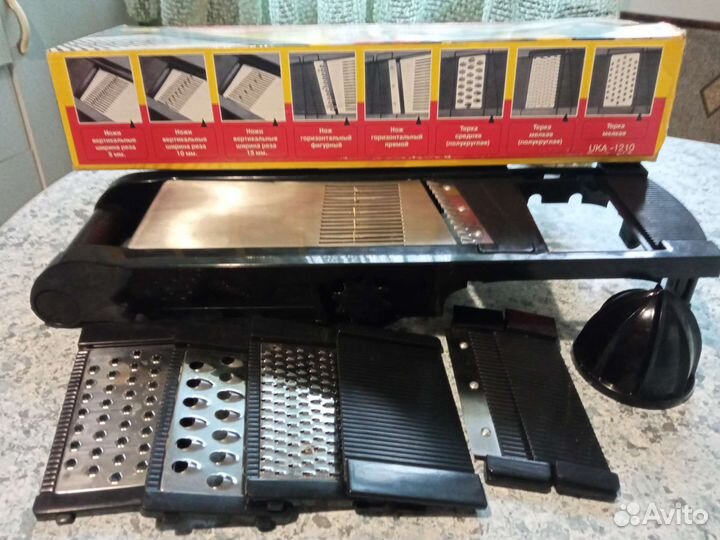 Терка-овощерезка профессиональная dekok 7в1