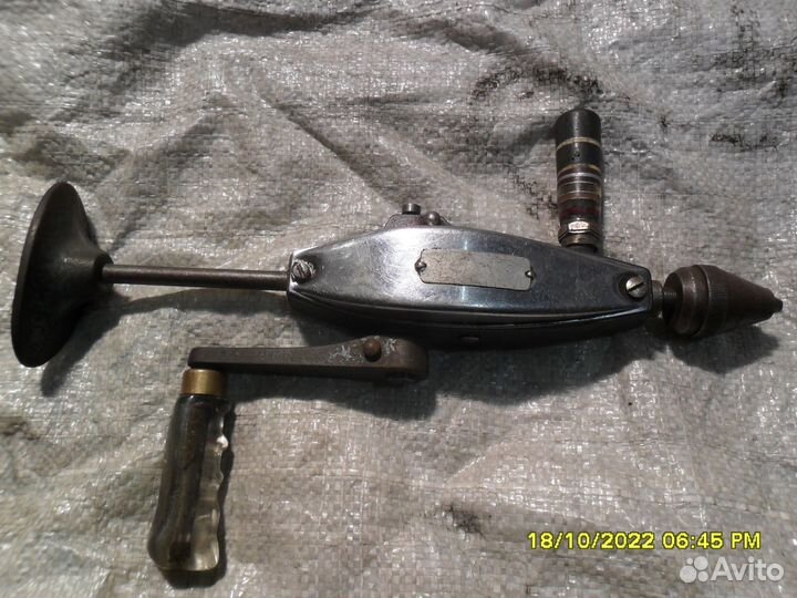 Ручная дрель,коловорот СССР