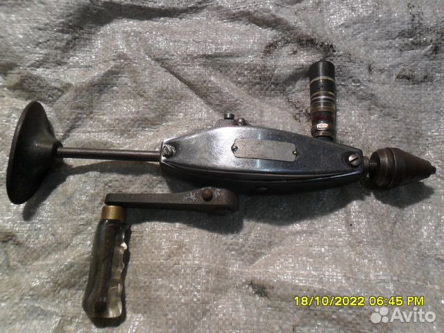 Ручная дрель,коловорот СССР