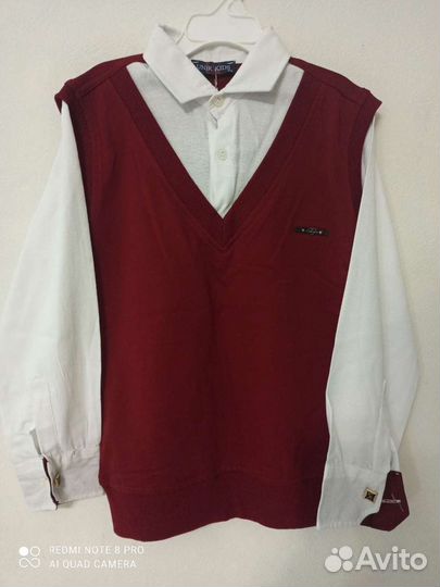 Трикотажные рубашки/лонгсливы для мальчиков новые