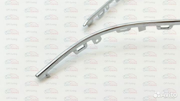 Хром планка левая Mercedes w222 17-20 S63 AMG