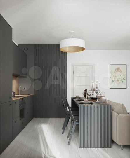 2-к. квартира, 40,1 м², 12/25 эт.