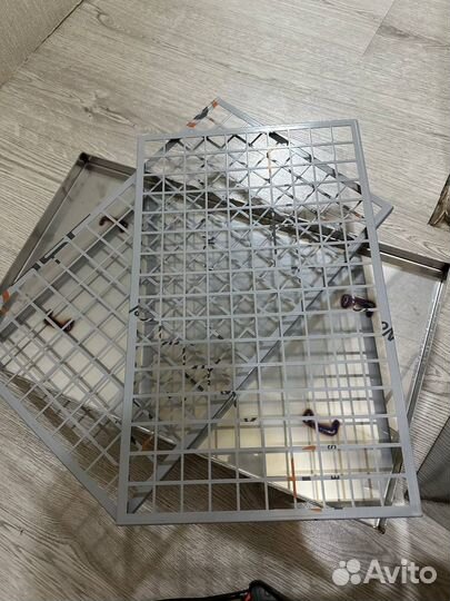 Коптильня горячего копчения из нержавейки 2мм