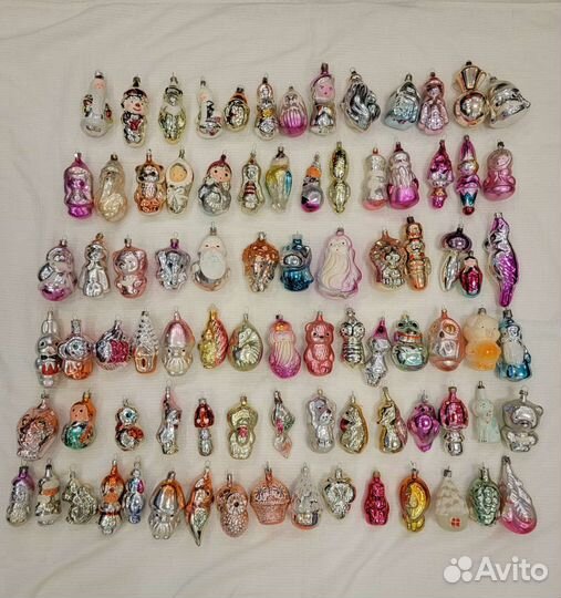 Елочные игрушки СССР