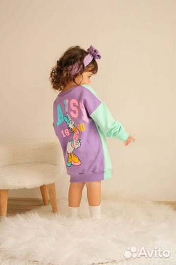 Платье-туника для девочки zara новое