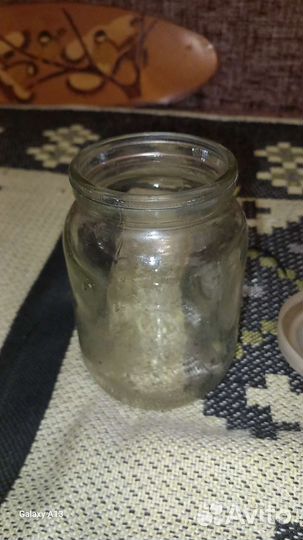 Бутылка стеклянная банка СССР