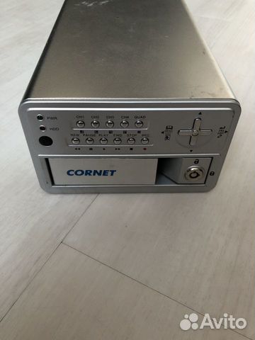 Видеорегистратор на 4 камеры cornet