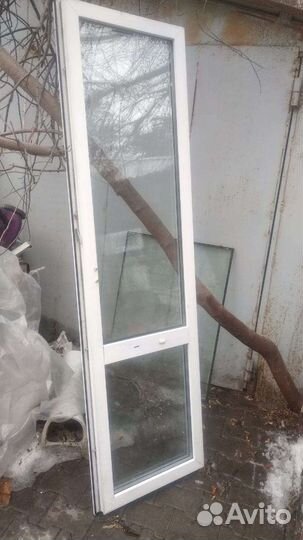 Балконная дверь на замену (без короба)