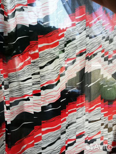 Отрез ткани крепдешин шелк натуральный