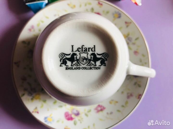 Чайная пара Lefard кофейная чашка чайная