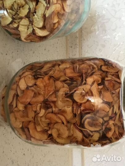 Сушеные яблоки