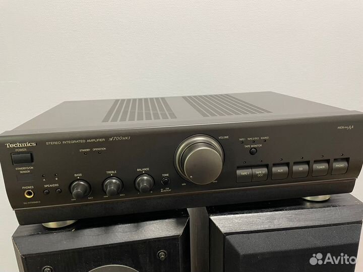 Усилитель и колонки Technics SU-A700MK3,SB-T100