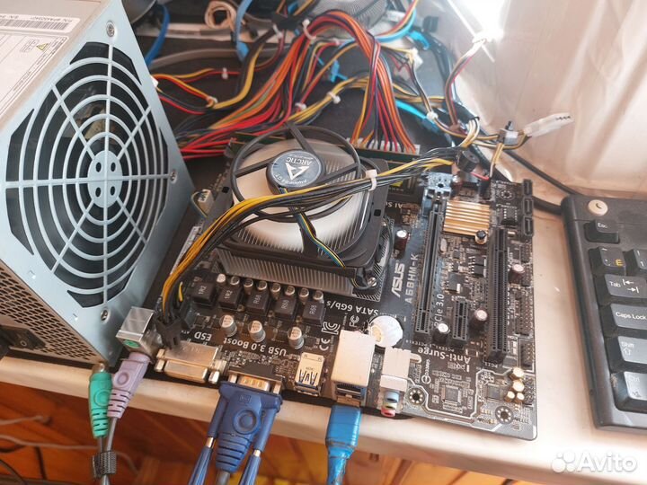 Материнская плата FM2+ процессор оперативка