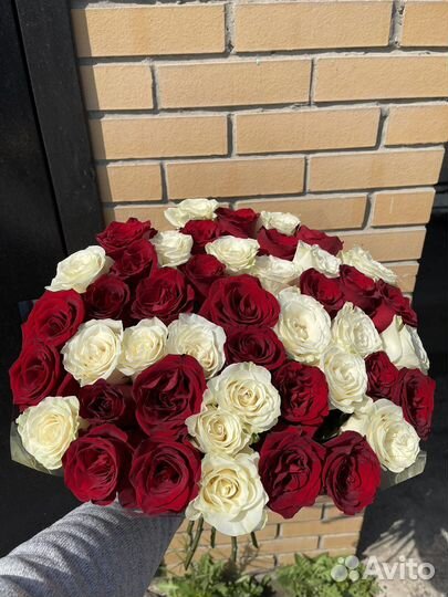 Цветы с Доставкой Букетов Оптом 60см От 15шт