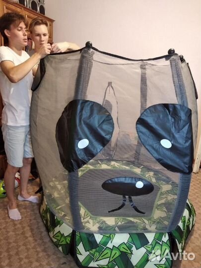 Батут с сеткой аренда от Благтимки