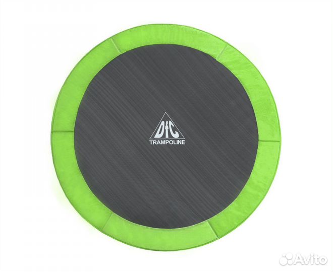 Батут DFC Trampoline Fitness с сеткой 12ft