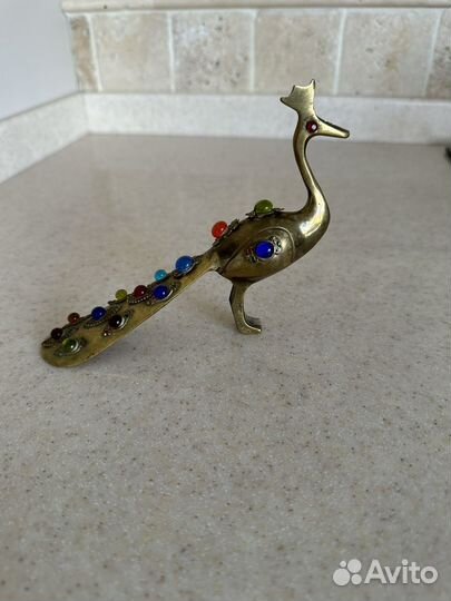 Статуэтка из латуни винтаж