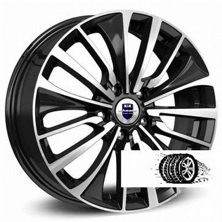 Литые диски K&K 6.5×R17 5×108