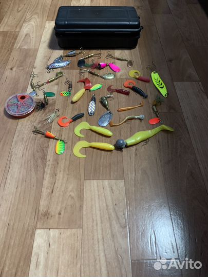 Силиконовые приманки и блесна