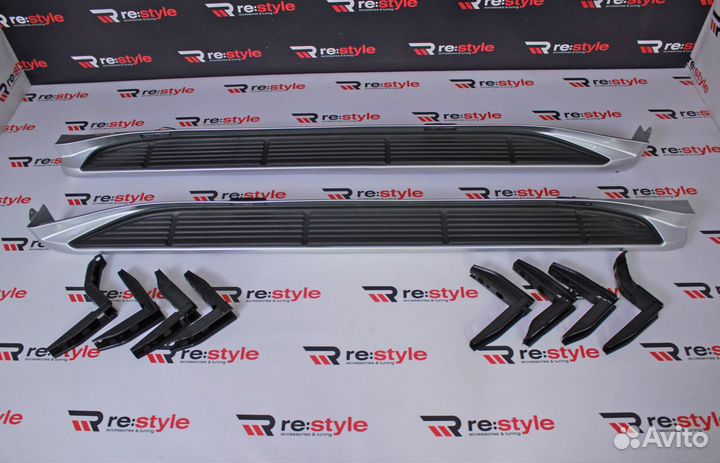 Пороги Toyota Land Cruiser 100 U1188