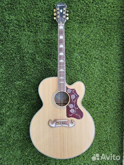 Электроакустическая гитара Epiphone ej 200