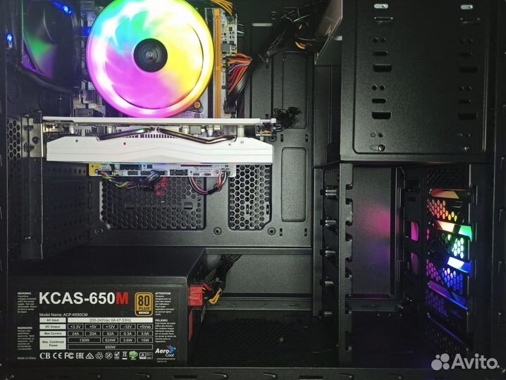 Игровой Xeon E5-2630v3 RX580-8 16Gb-DDR4 240Gb-SSD
