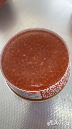 Красная икра горбуши, кеты, форели