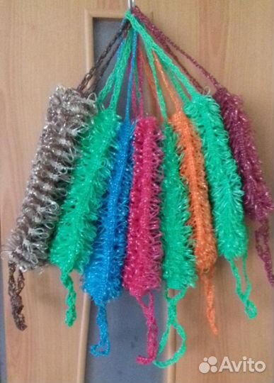 Мочалка ручной работы