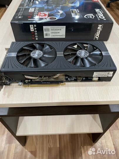 Sapphire AMD Radeon RX 570 nitro+ OC 8 Гб