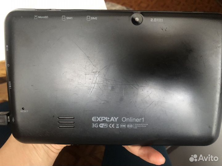 Планшет / навигатор Explay Onliner1 с чехлом