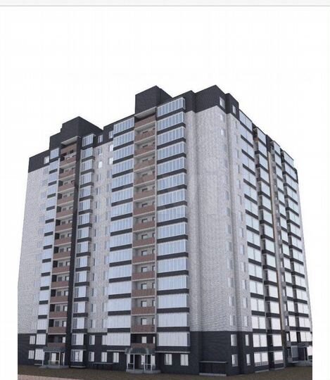 2-к. квартира, 61,6 м², 4/16 эт.