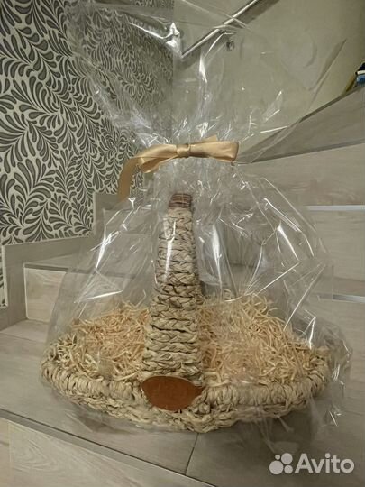 Корзина плетеная азбука вкуса М