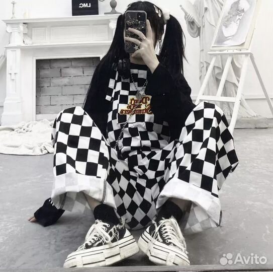 Комбинезон в клетку