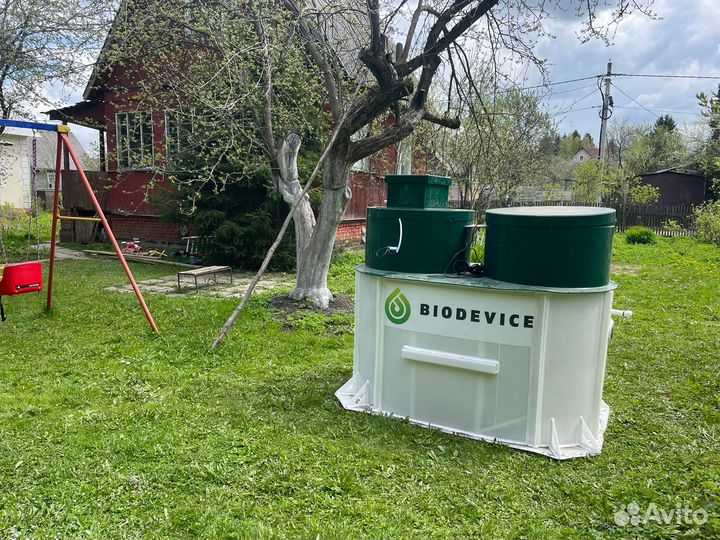 Септик под ключ для частных домов, дачных участков