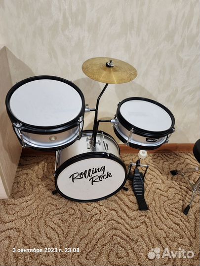 Ударная установка Rolling Rock kids JR-1288 YW