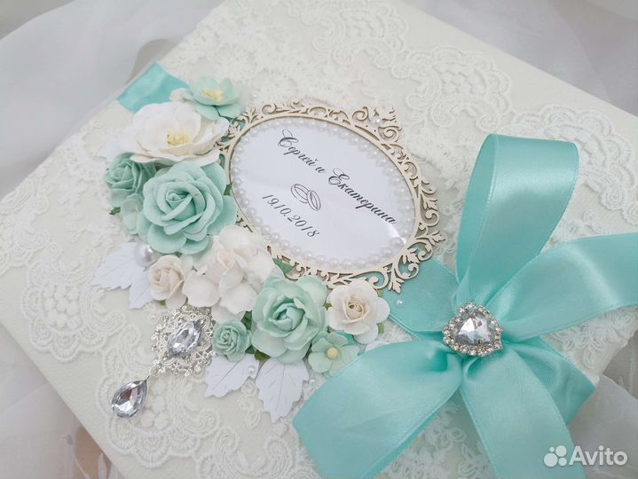 Свадебный фотоальбом, фотоальбом ручной работы