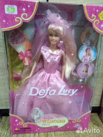 Куклы невесты в коробках лот 3 шт. цена за всех