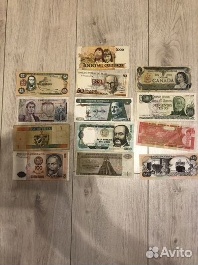 Купюры разных стран
