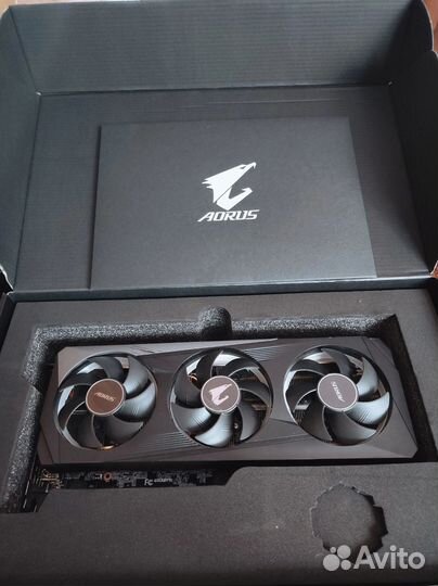 Продам видеокарту RTX 3050 Aorus Elite 8Gb