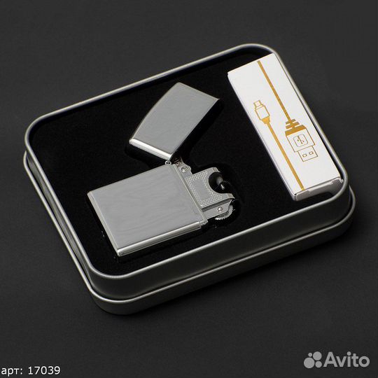 Зажигалка zippo silver электрическая