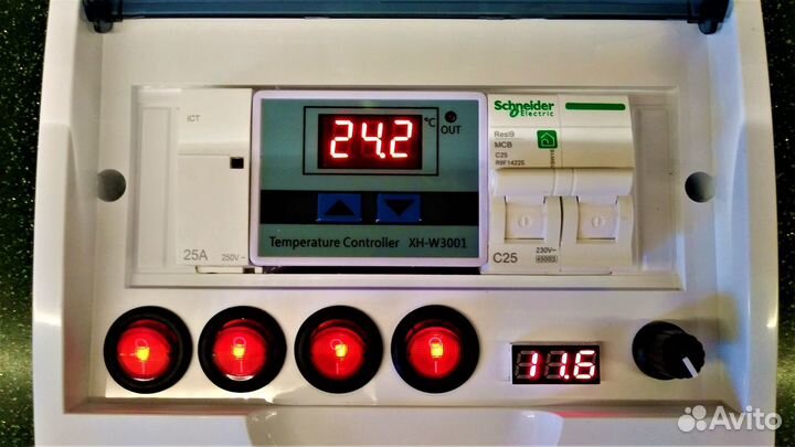 Автоматика для коптильни с нагнетателем воздуха