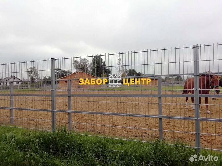 3D и 2D заборы из сварной сетки Гиттер, Аропаккузи