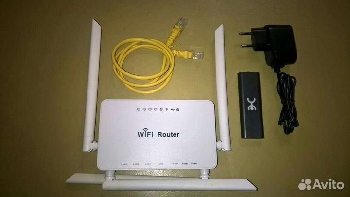 Модем 4G Yota с настроенным WiFi роутером WE1626