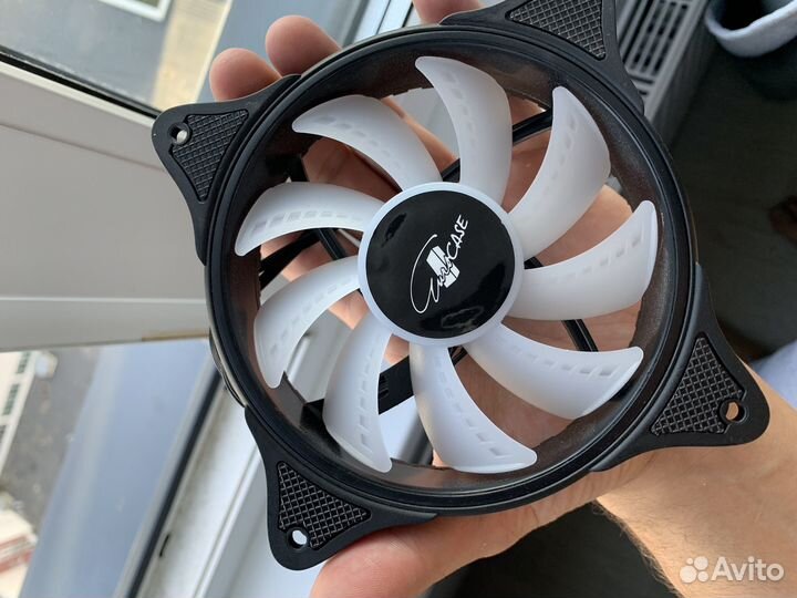 Вентилятор для корпуса 120 мм eurocase rgb