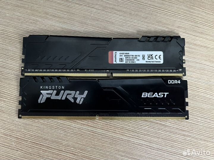 Оперативная память DDR4 2x8Gb + скупка