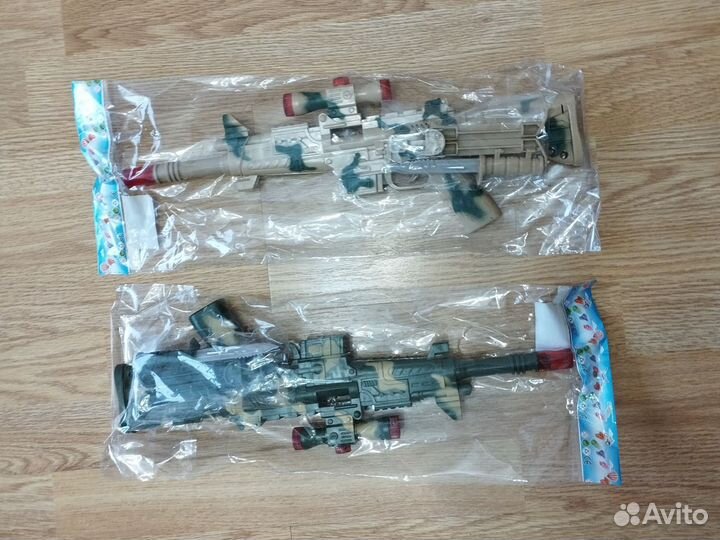 Детский автомат в пакете, на батарейках