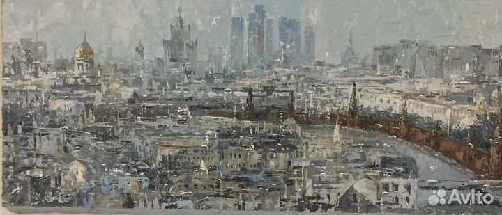 Картины Москва сити