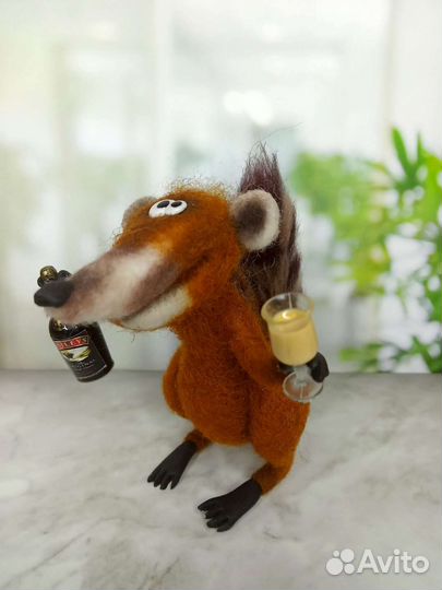 Игрушка валяная Носуха