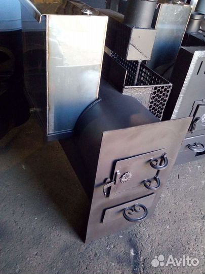 Печь для раздельных помещений