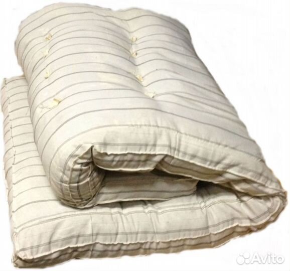 Матрас ватный, 80х190, новый, в упаковке, доставка